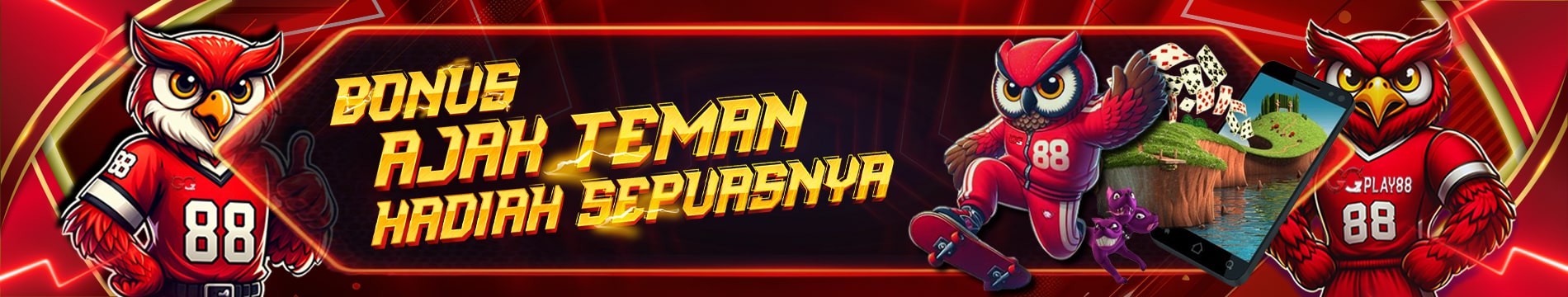 BONUS AJAK TEMAN DI GGPLAY88